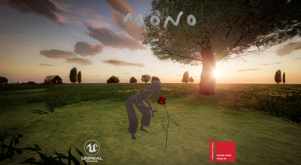 Mono, a VR experience presented at the Venice Biennale