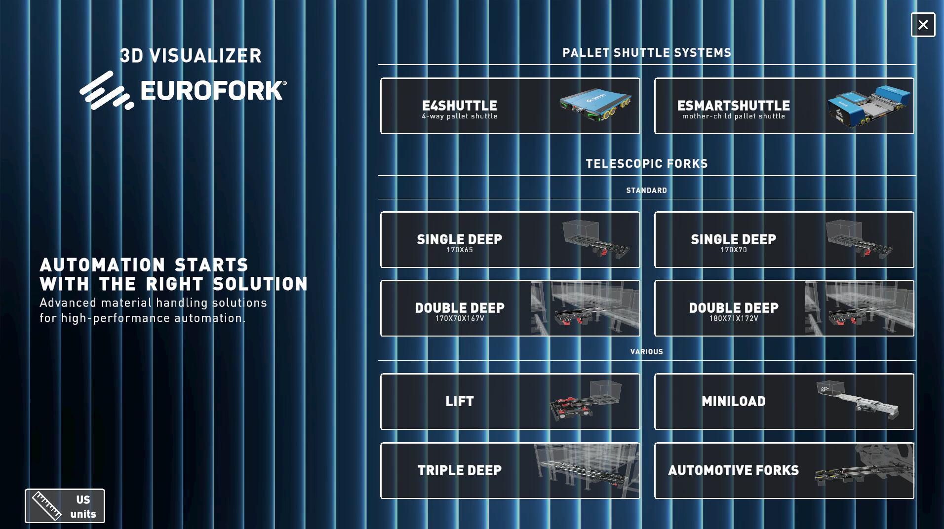 Eurofork — totem LogiMAT