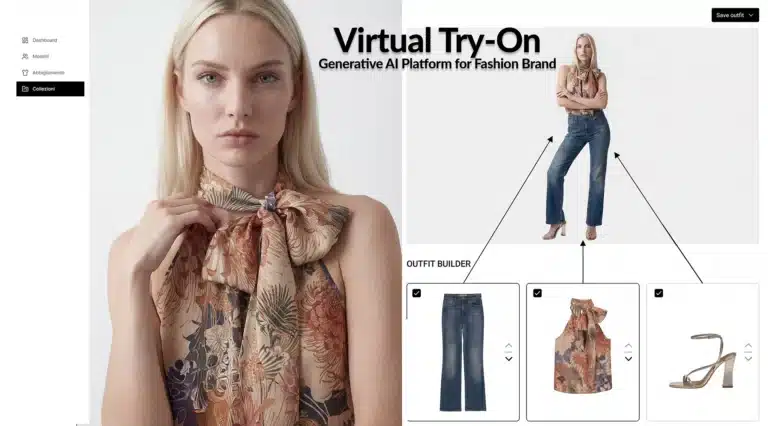 Fashion AI e Virtual Try-On per visualizzare outfit e collezioni su modelli digitali