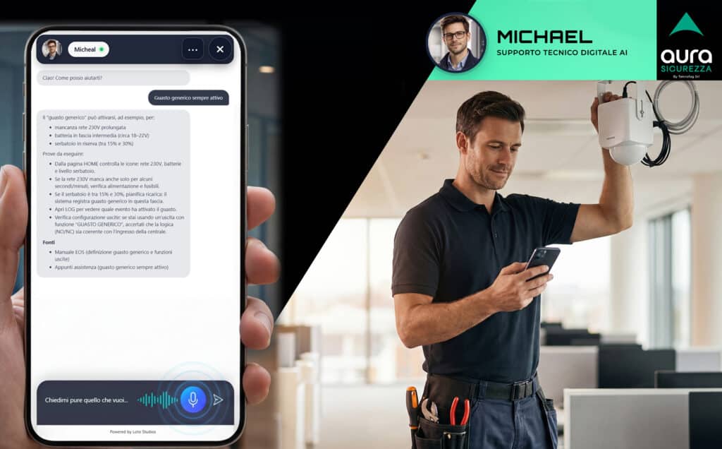 Teknofog AI assistant for technical support and company knowledge access