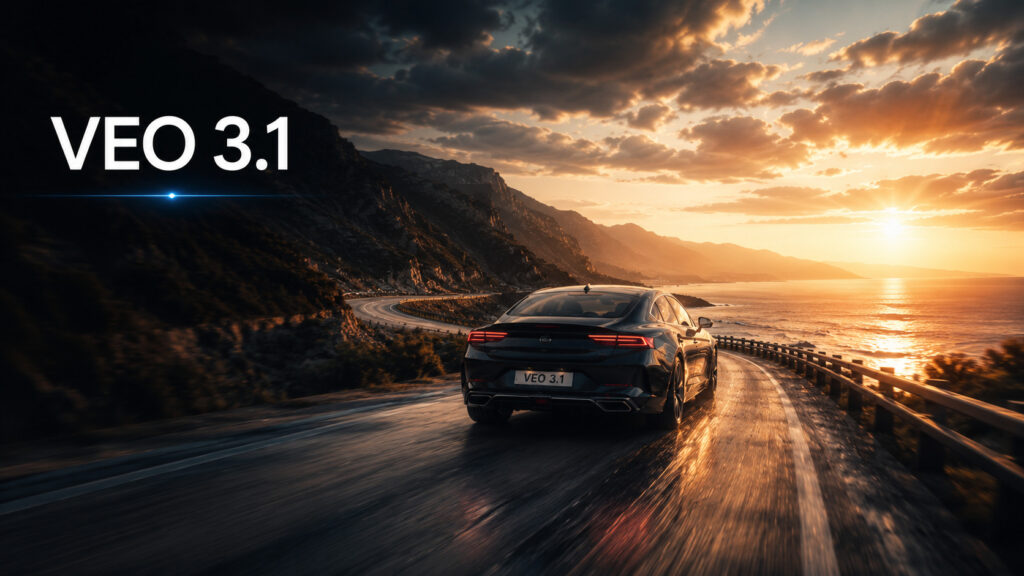 Confronto cinematografico tra modelli AI video generation con focus su Veo, workstation creativa premium e scene storytelling ultra realistiche.
