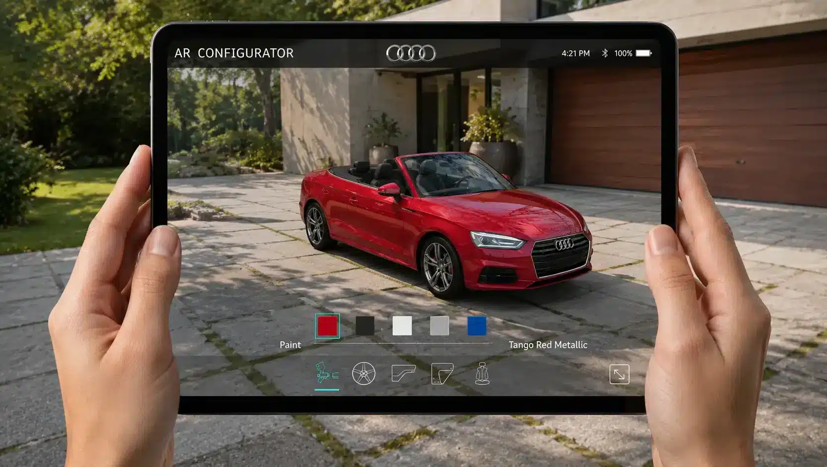 Esempio illustrativo di configurazione di un’automobile.