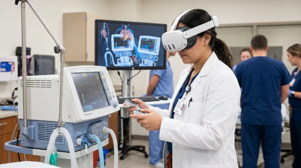 hf_20260618_141725_0023bfc2-b17a-4e96-961c-cd5fff2f6c94 Formazione universitaria in ambito sanitario con utilizzo di visori VR per simulazioni cliniche immersive rivolte a studenti di medicina e infermieristica