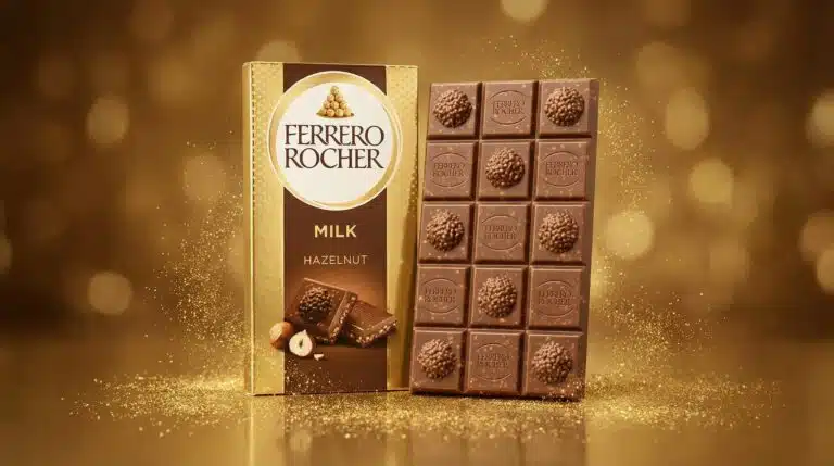 Ferrero Tablet AI ADV, contenuto AI di prodotto e packaging per advertising.