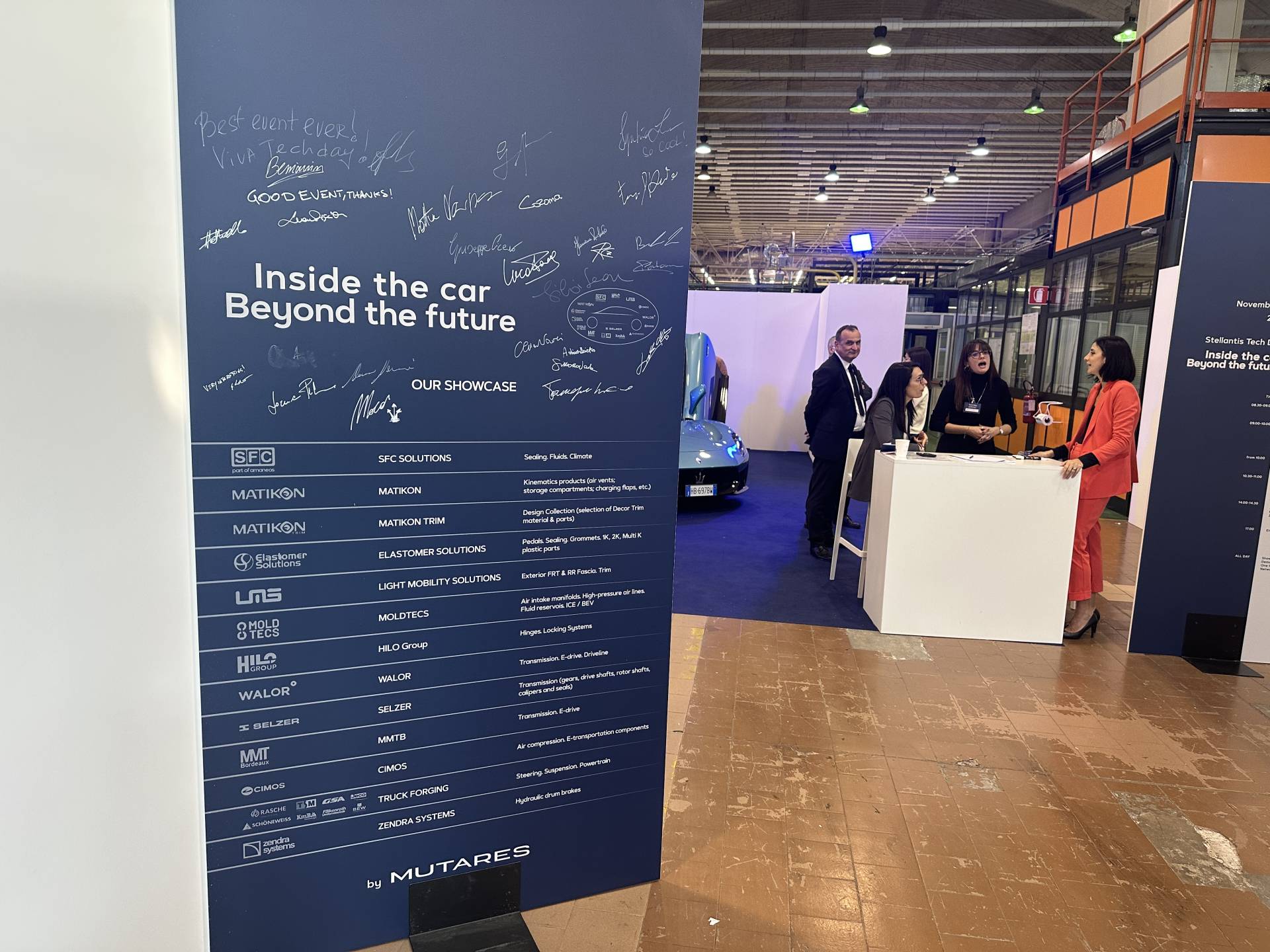 foto dal vivo per evento"Tech Day Torino x Stellantis"
